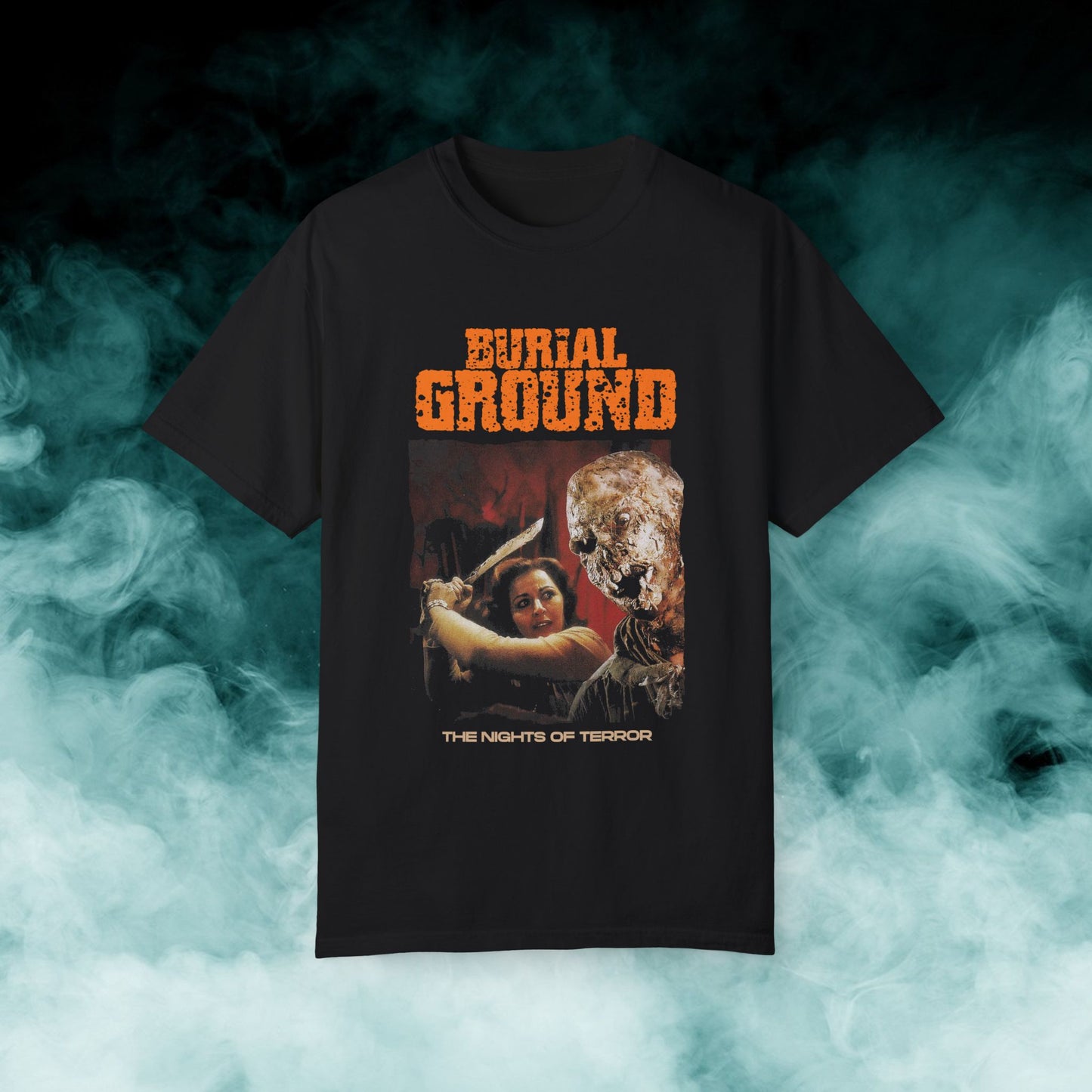 Burial Ground "The Nights of Terror" Horror Movie T-shirt (Merch)
