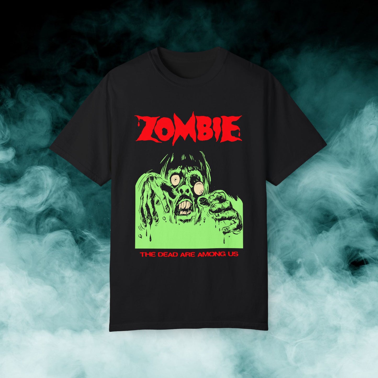 Zombie "The Dead Are Among Us" Horror Movie T-shirt
