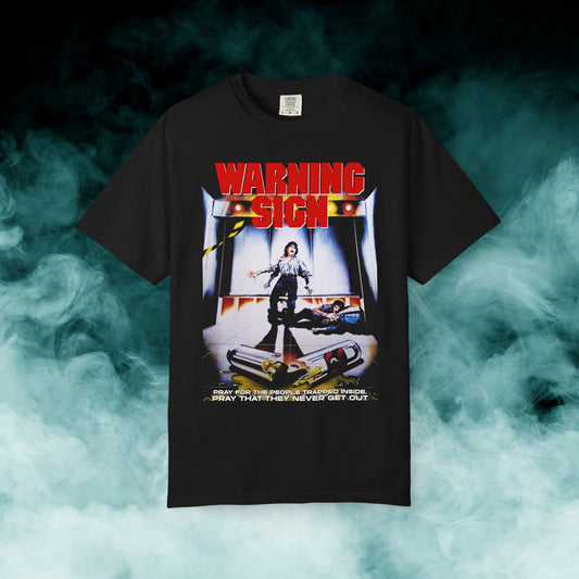 Warning Sign Horror Horror Movie T-shirt (Merch)