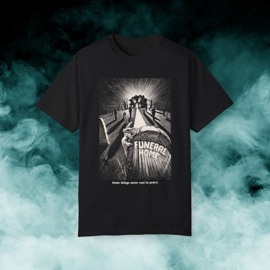 Funeral Home Horror Movie T-shirt (Merch)