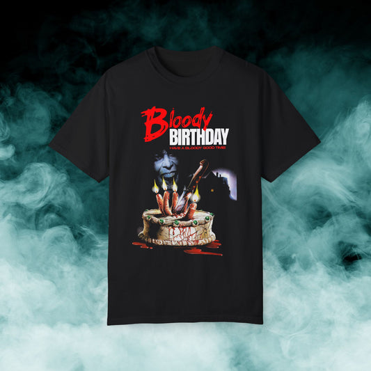 Bloody Birthday Horror Movie T-shirt (Merch)