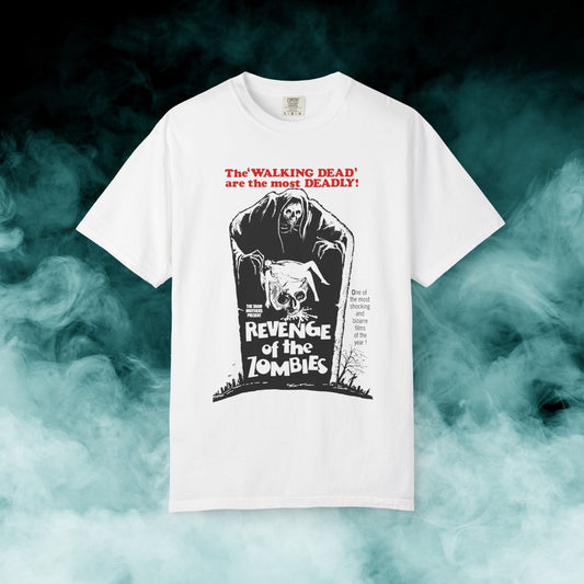 Revenge of the Zombies Horror Movie T-shirt (Merch)