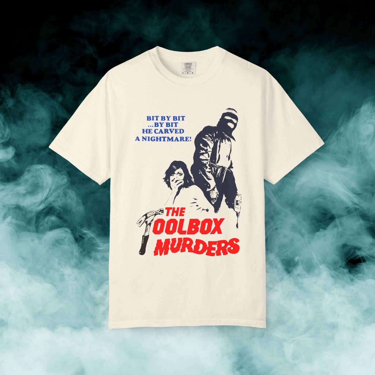 The Toolbox Murders Horror Movie T-shirt (Merch)