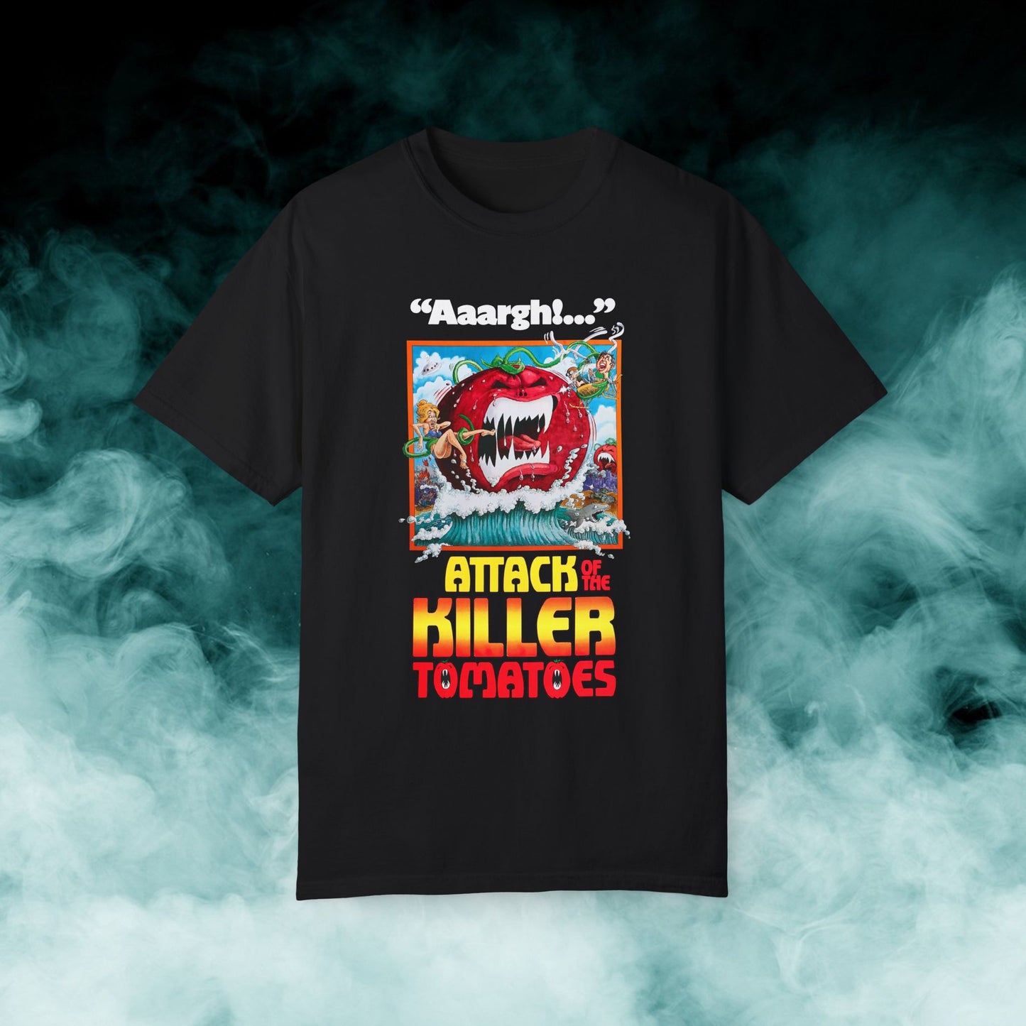 Attack of the Killer Tomatoes Horror Movie T-shirt (Merch)