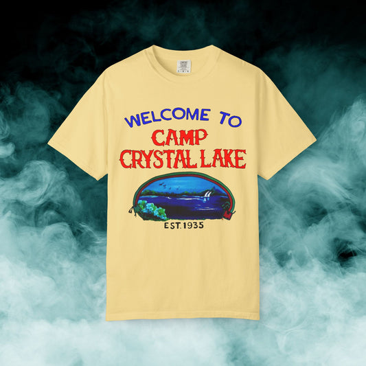Camp Crystal Lake "Friday the 13th" Horror Movie T-shirt (Merch)