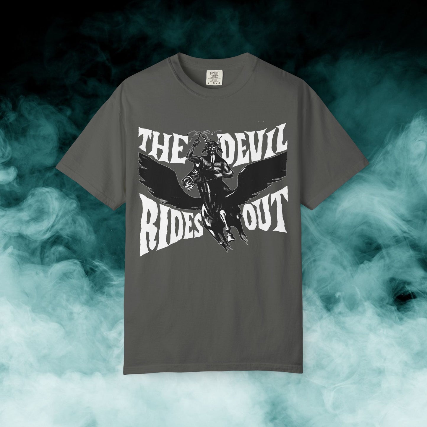The Devil Rides Out Horror Movie T-shirt (Merch)