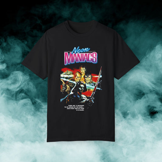 Neon Maniacs Horror Movie T-shirt (Merch)