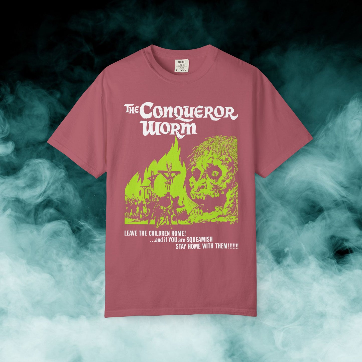 The Conqueror Worm Horror Movie T-shirt (Merch)