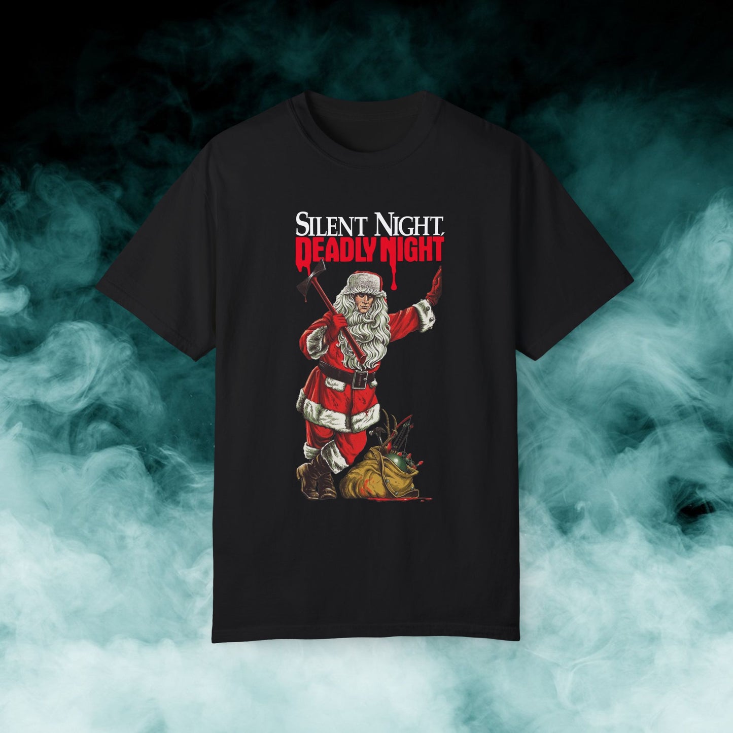 Silent Night Deadly Night "Santa" Horror Movie T-shirt (Merch)