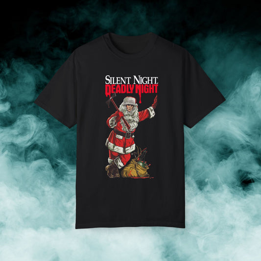 Silent Night Deadly Night "Santa" Horror Movie T-shirt (Merch)