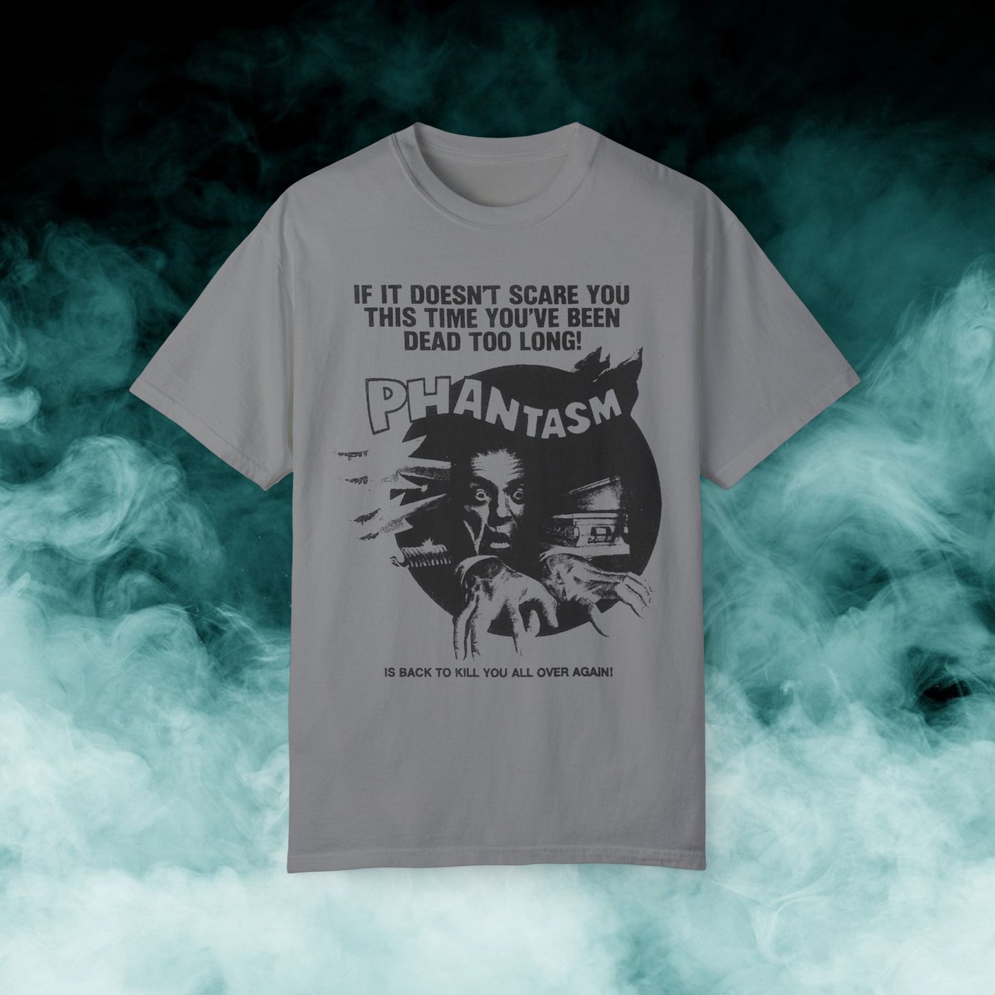 Phantasm "Is back to kill you all over again" Horror Movie T-shirt (Merch)