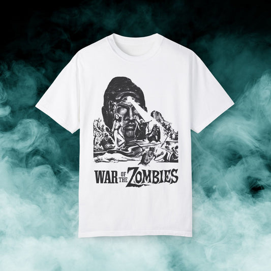 War of the Zombies Horror Movie T-shirt (Merch)