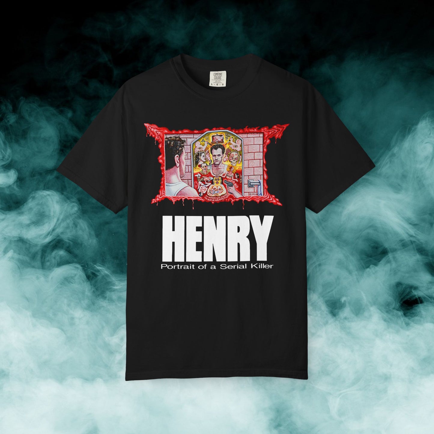 Henry "Portrait of a Serial Killer" Horror Movie T-shirt (Merch)