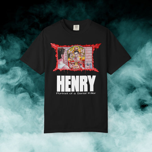 Henry "Portrait of a Serial Killer" Horror Movie T-shirt (Merch)