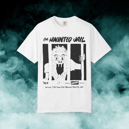 The Haunted Jail Horror Movie T-shirt (Merch)