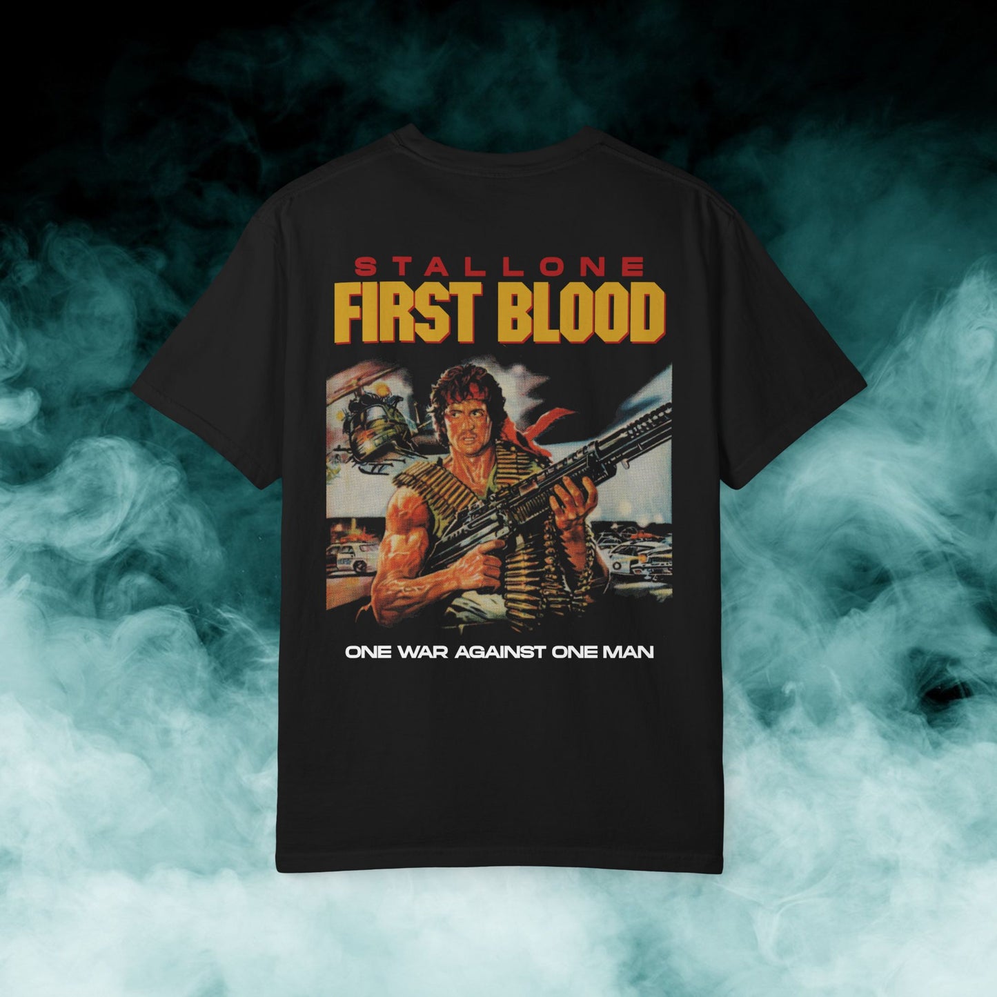 First Blood Action/Sci-fi Movie T-shirt (Merch)