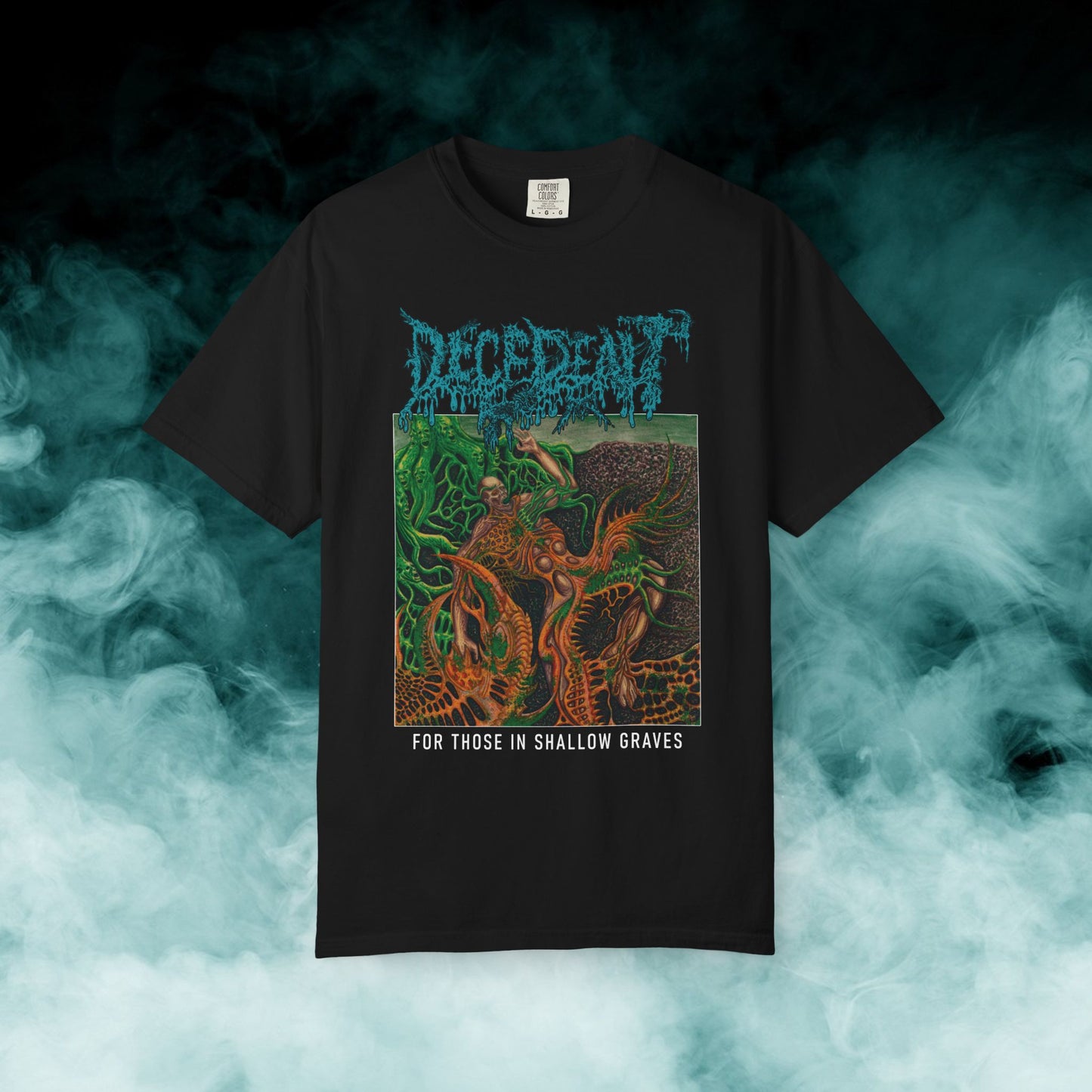Decedent "For Those in Shallow Graves" T-shirt (Merch)