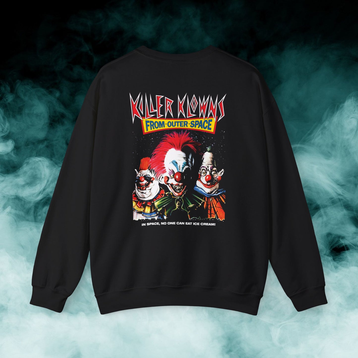 Killer Klowns From Outer Space Horror Movie Crewneck Sweatshirt (Merch)