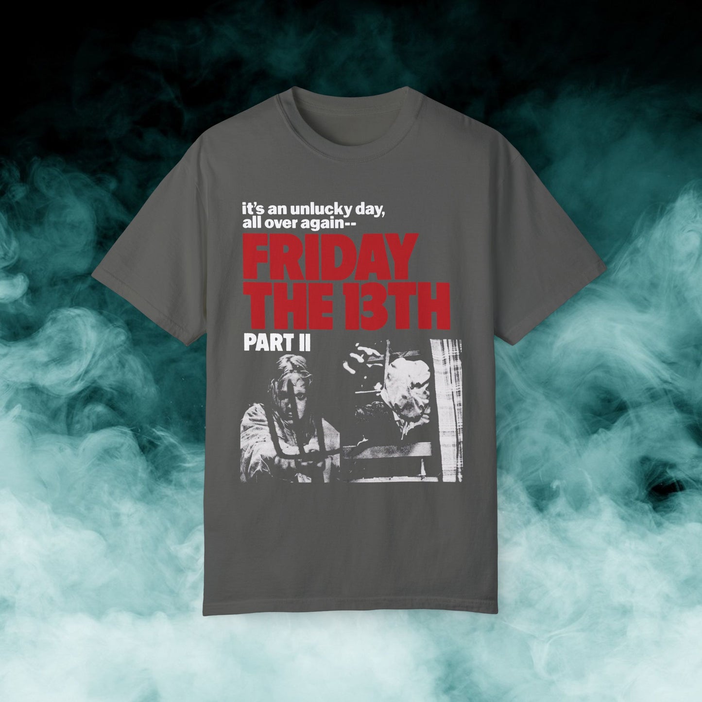 Friday the 13th Part 2 Horror Movie T-shirt (Merch)