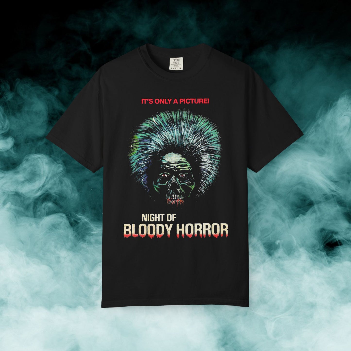 Night of Bloody Horror Horror Movie T-shirt (Merch)