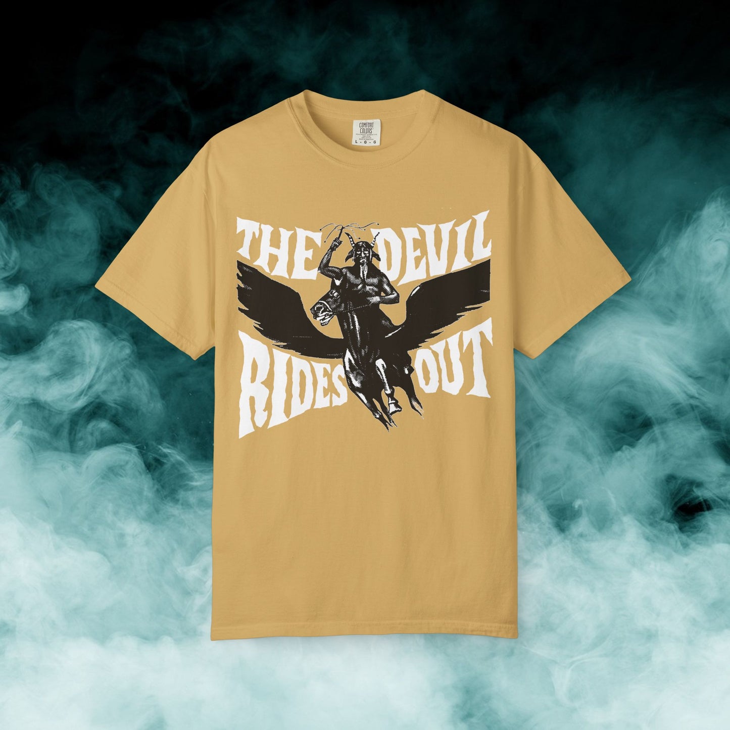 The Devil Rides Out Horror Movie T-shirt (Merch)
