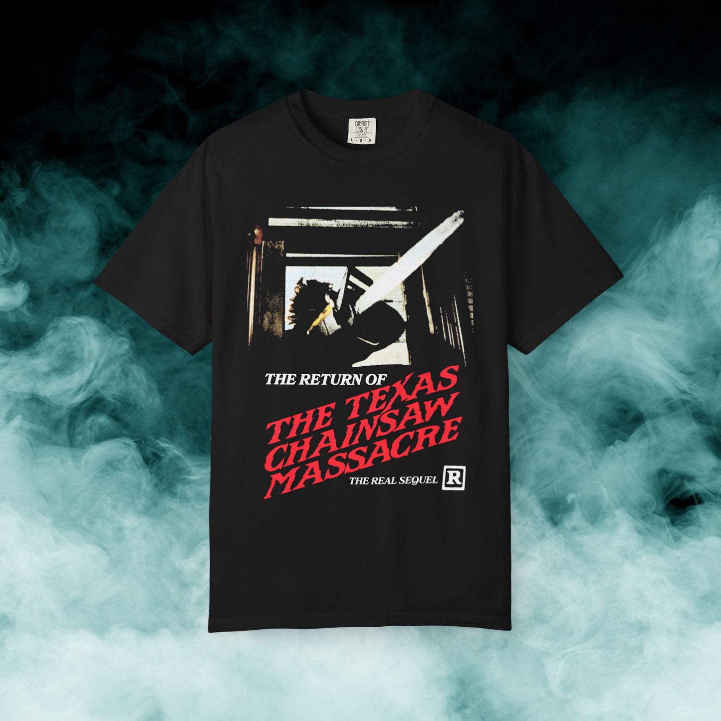 The Return of The Texas Chainsaw Massacre Horror Movie T-shirt (Merch)