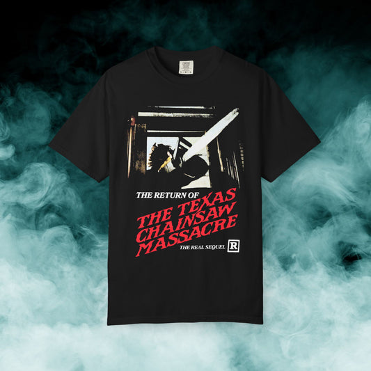 The Return of The Texas Chainsaw Massacre Horror Movie T-shirt (Merch)
