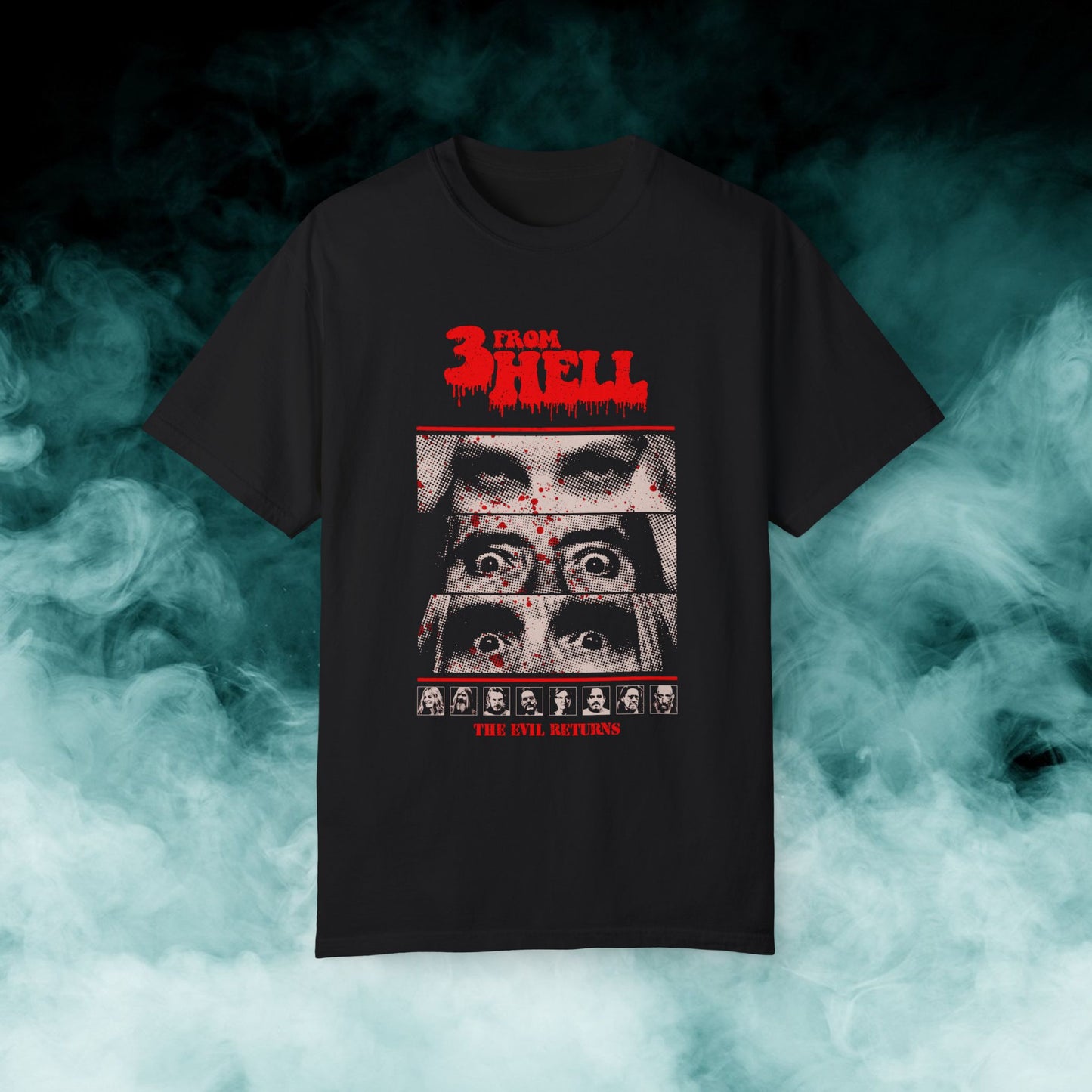 3 From Hell Horror Movie T-shirt (Merch)