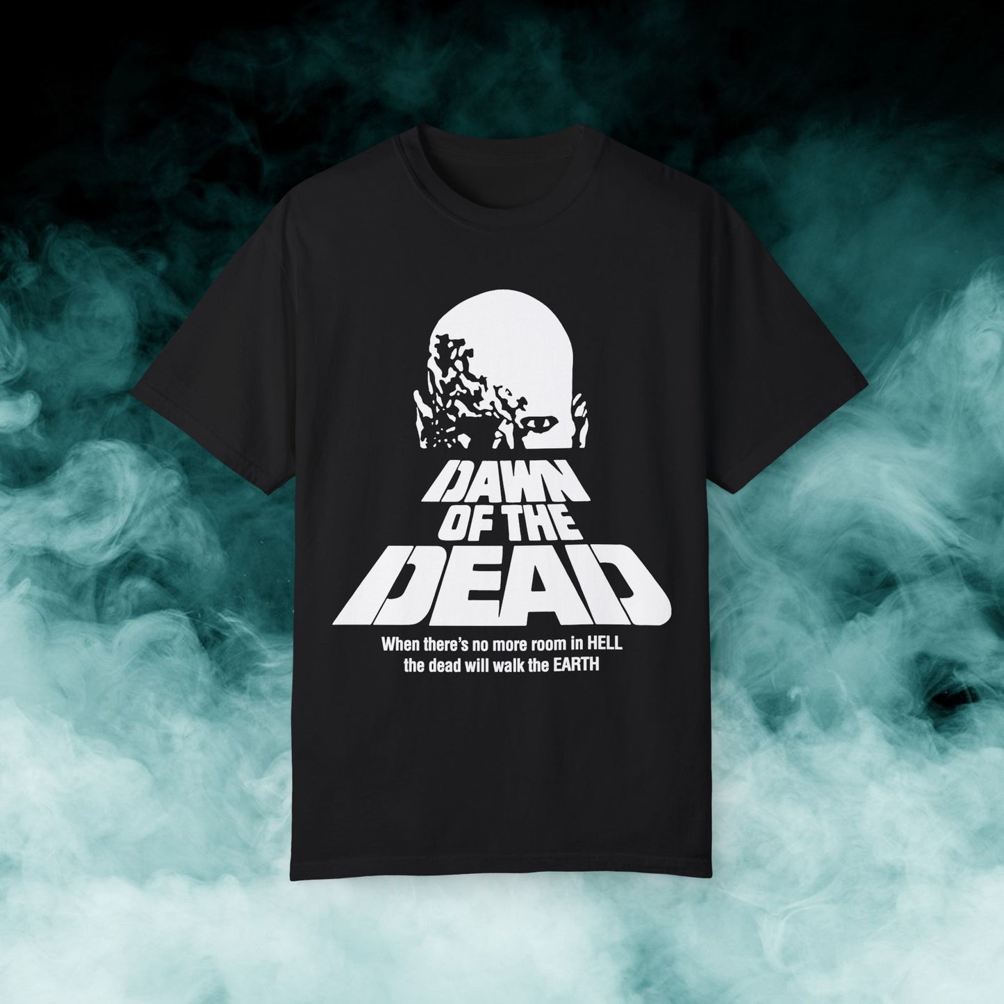 Dawn of the Dead "black & white" Horror Movie T-shirt (Merch)
