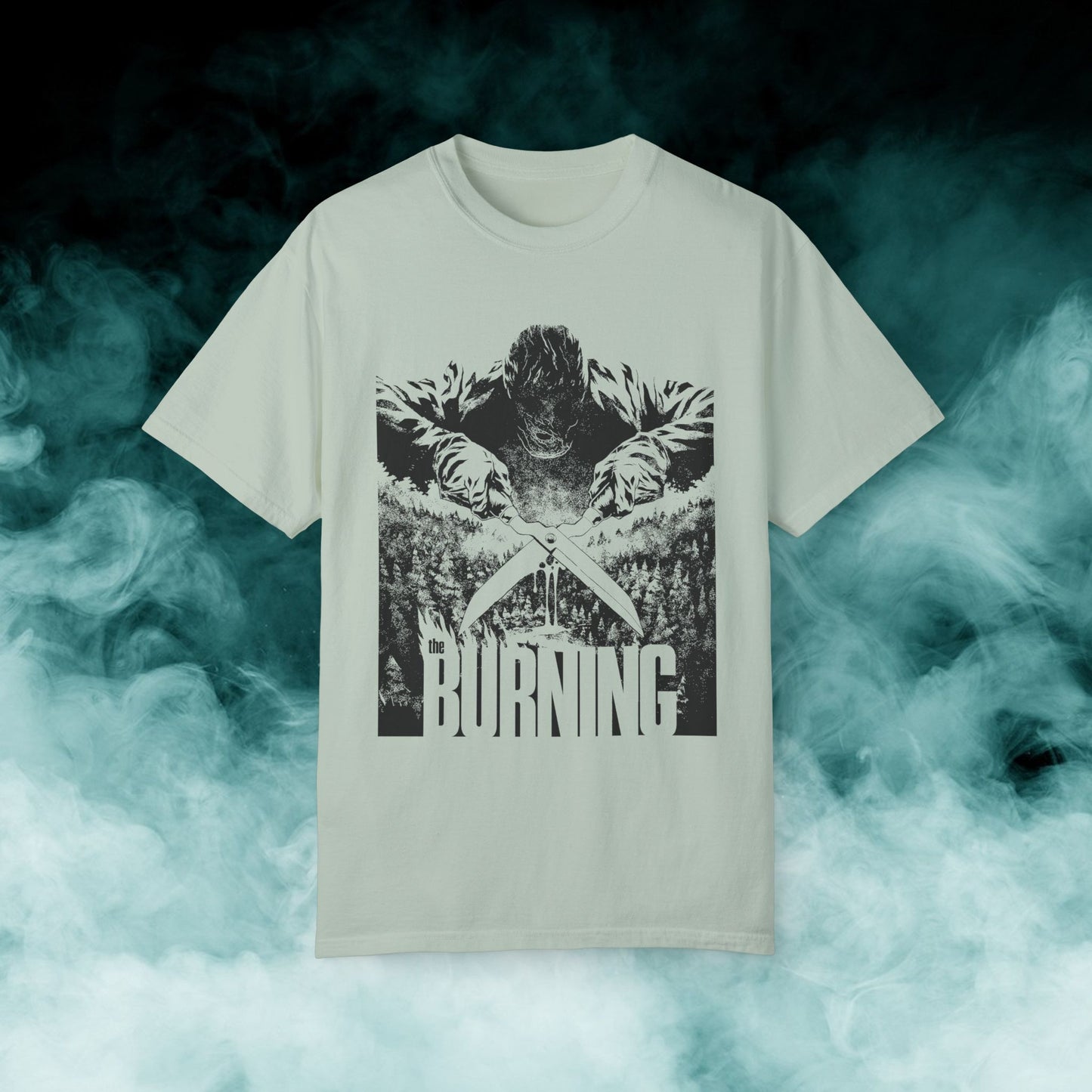 The Burning "white" Horror Movie T-shirt (Merch)