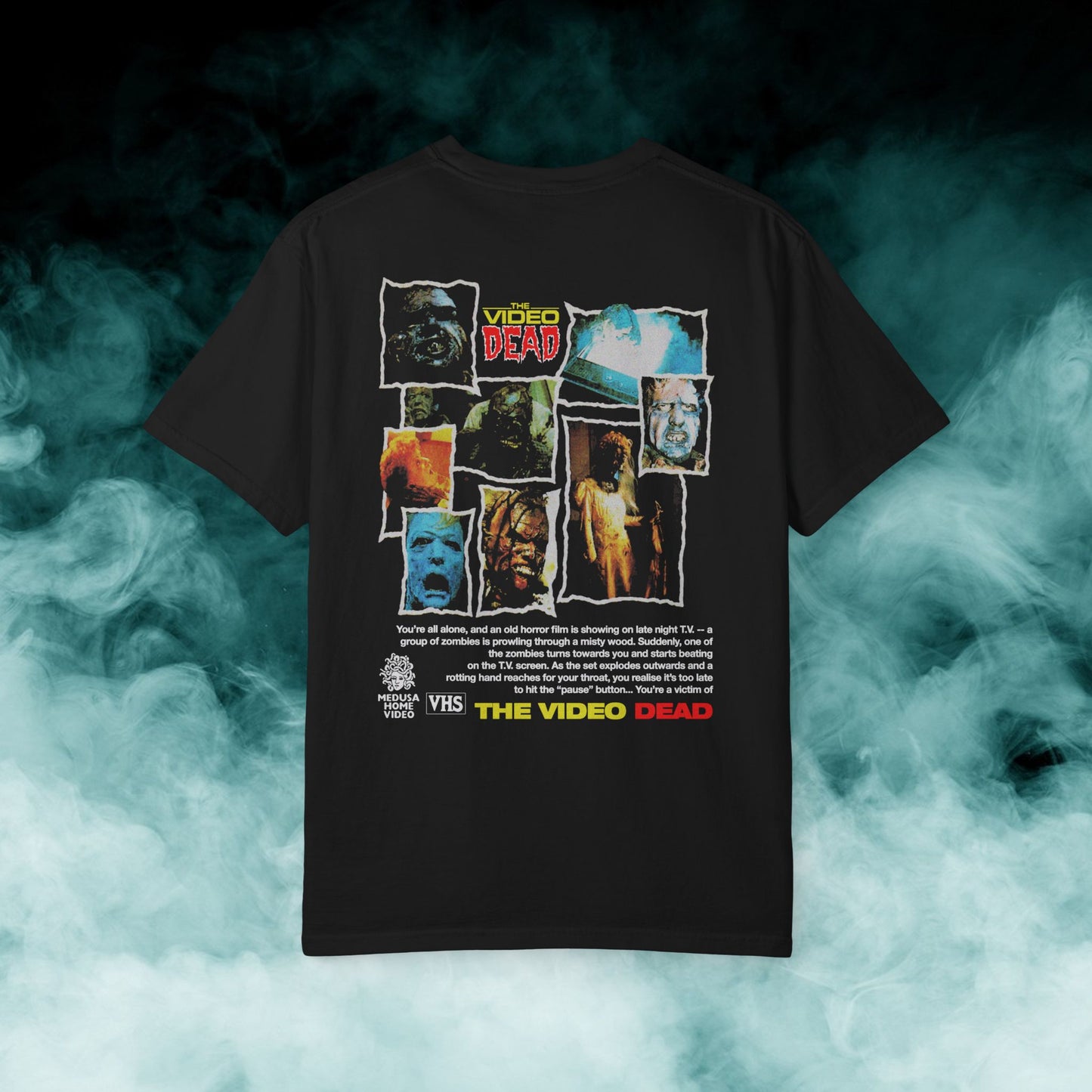 The Video Dead Horror Movie T-shirt (Merch)