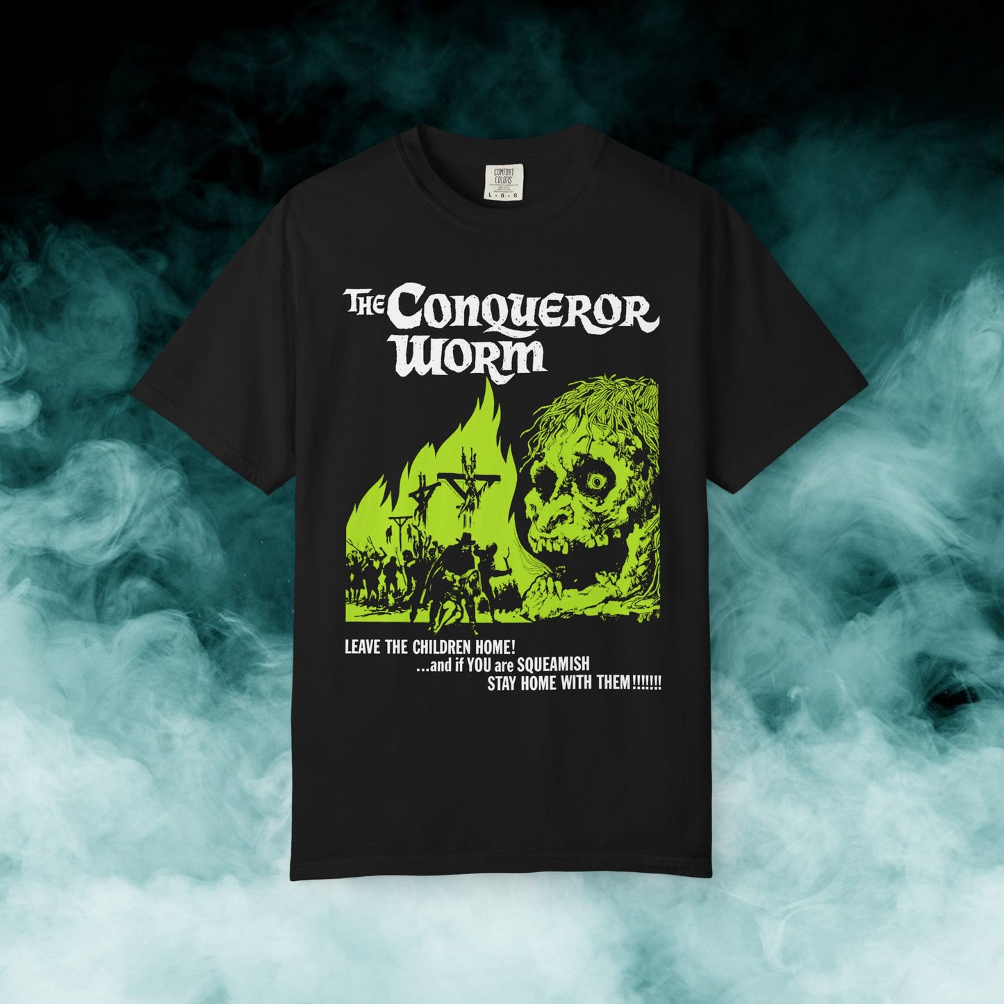 The Conqueror Worm Horror Movie T-shirt (Merch)