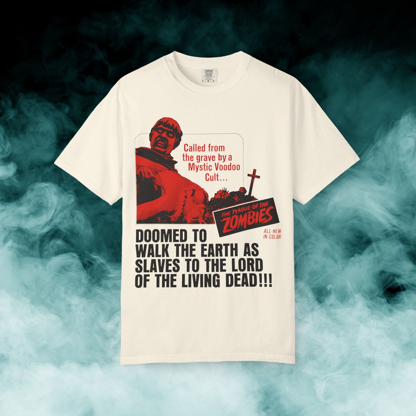 The Plague of the Zombies Horror Movie T-shirt (Merch)