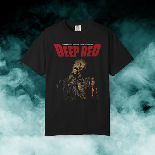 Deep Red Horror Movie T-shirt (Merch)