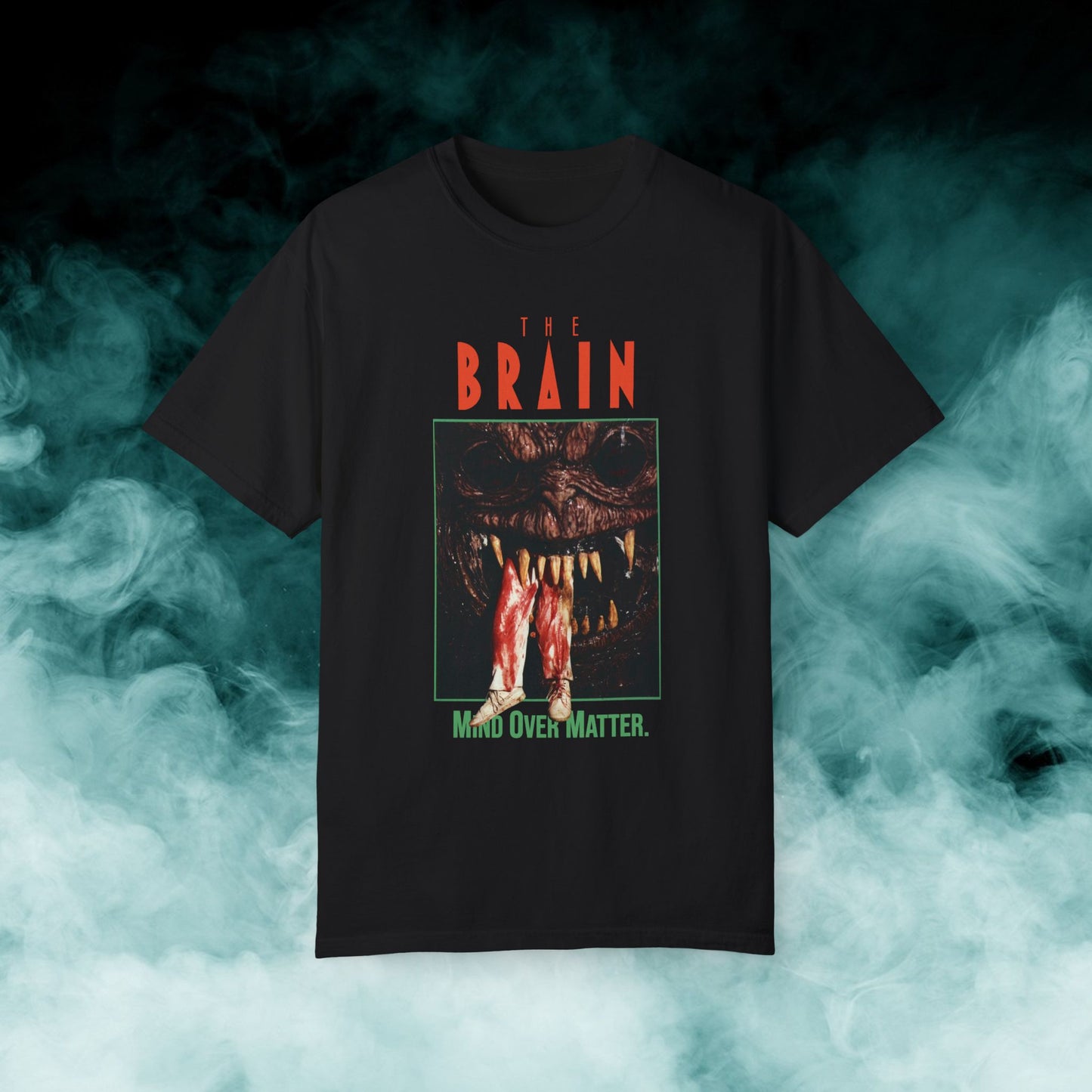 The Brain "Mind Over Matter" Horror Movie T-shirt (Merch)