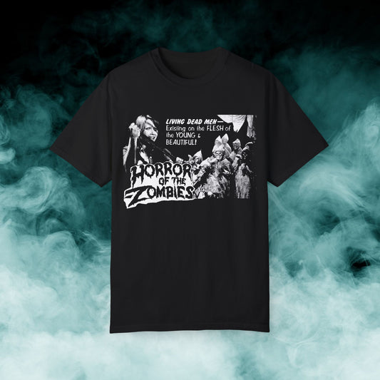 Horror of the Zombies Horror Movie T-shirt (Merch)