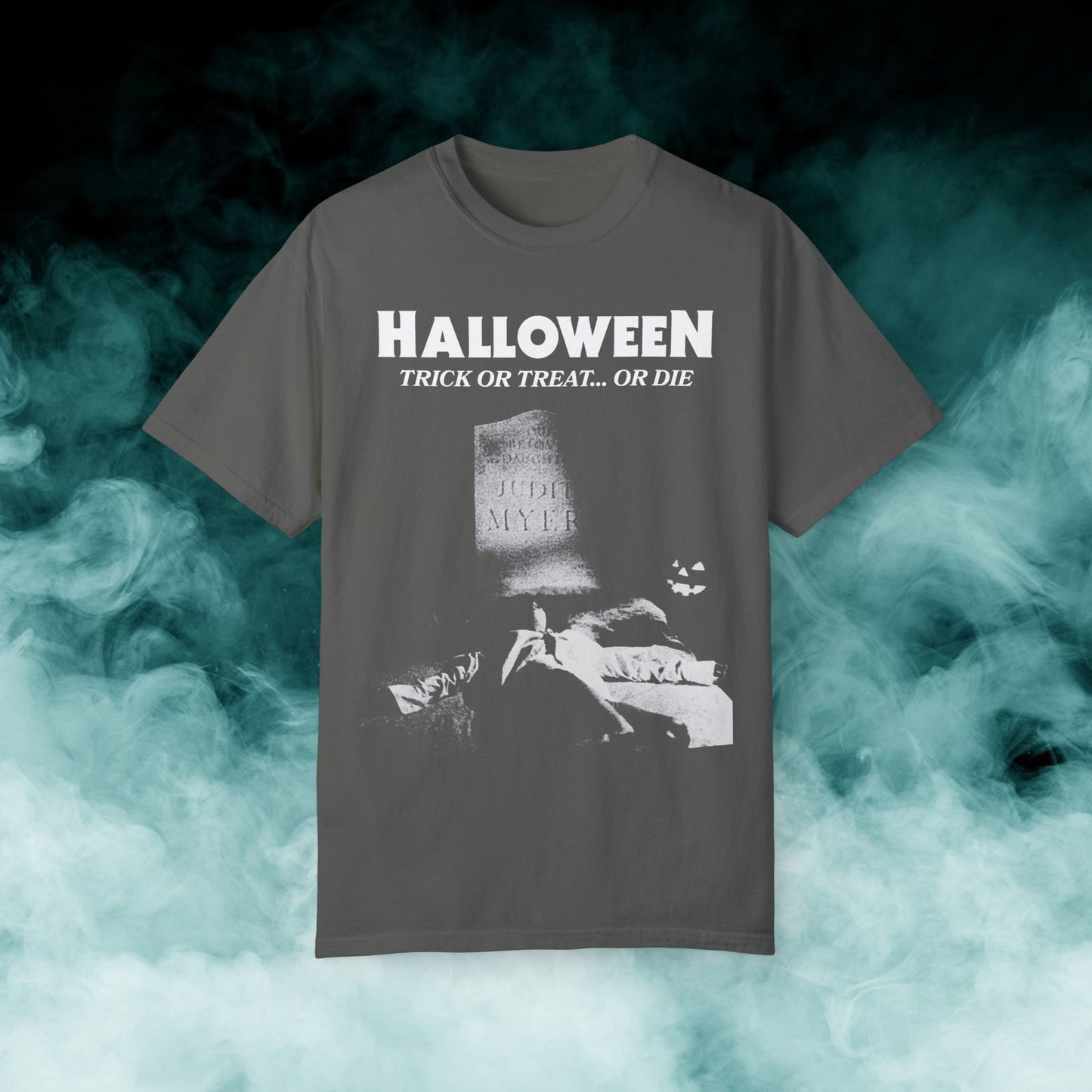 Halloween "Trick or treat... or die" Horror Movie T-shirt (Merch)