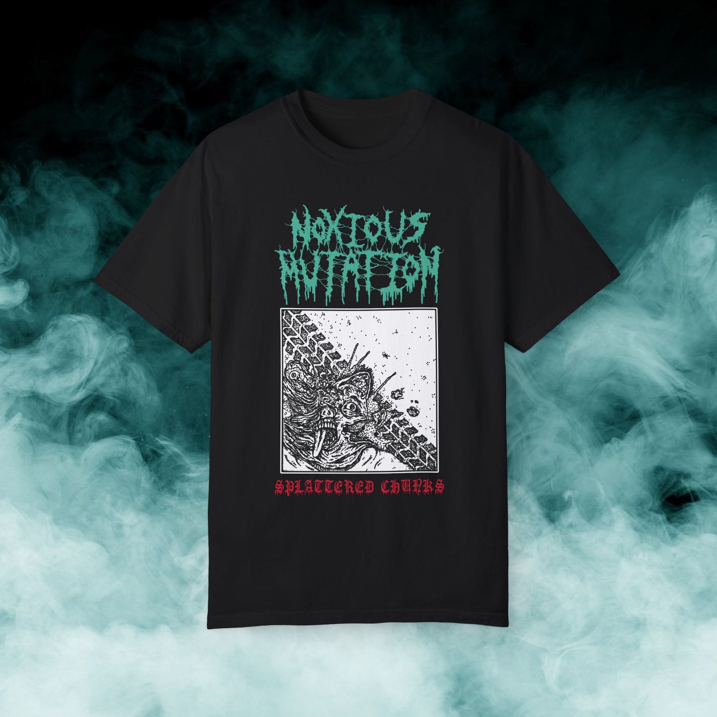 Noxious Mutation "Splattered Chunks" T-shirt (Merch)