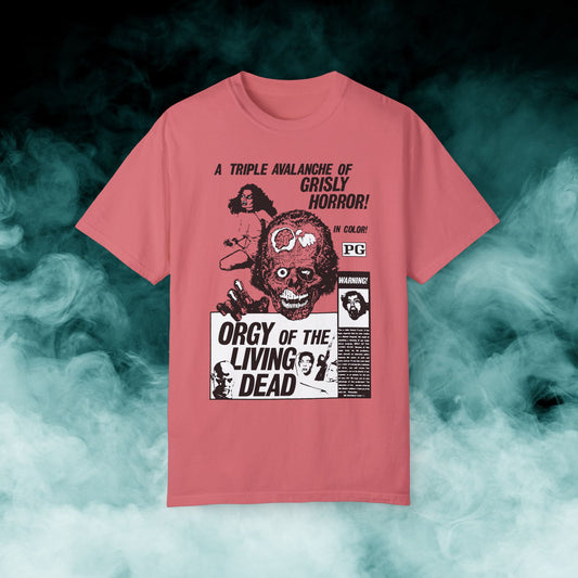 Orgy of the Living Dead Horror Movie T-shirt (Merch)