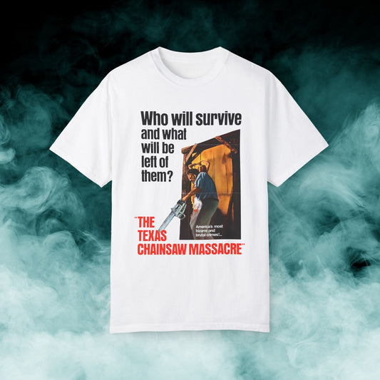 The Texas Chainsaw Massacre Horror Movie T-shirt (Merch)