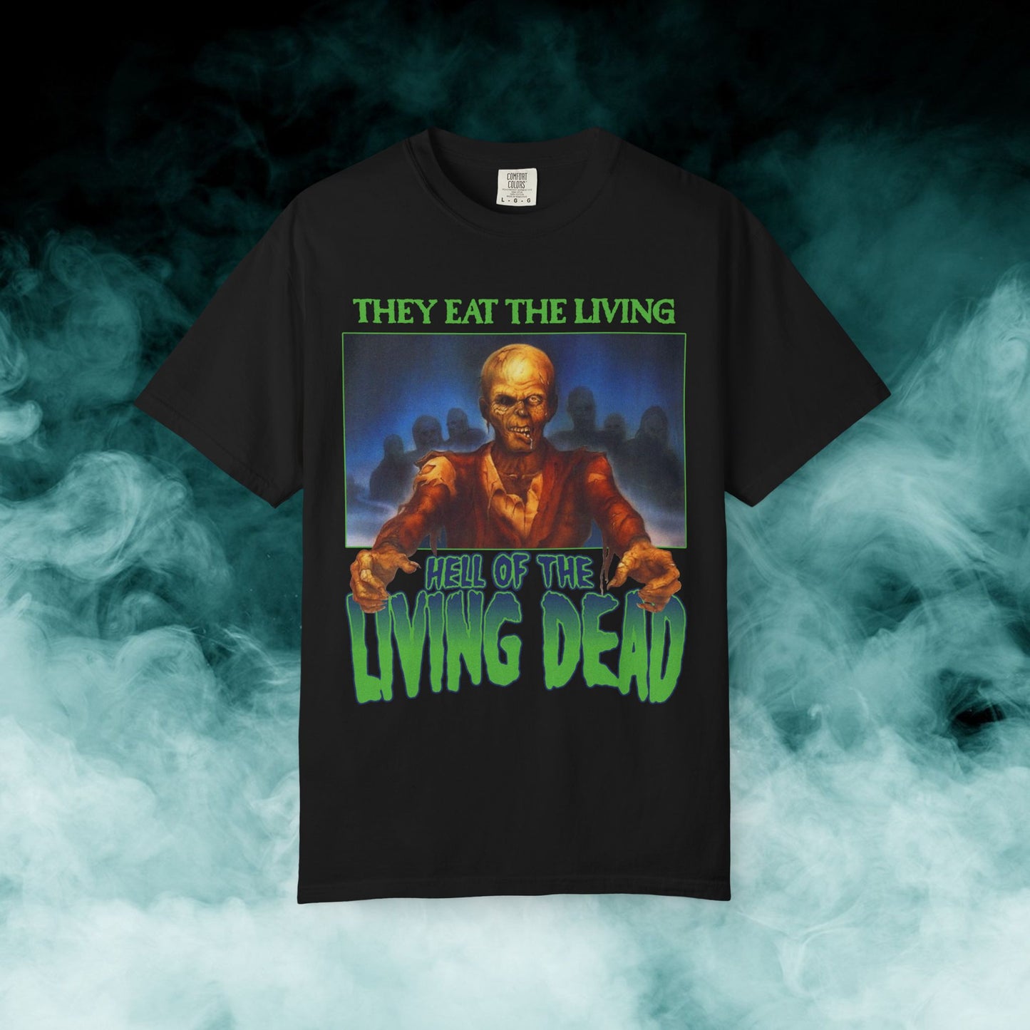 Hell of the Living Dead Horror Movie T-shirt (Merch)