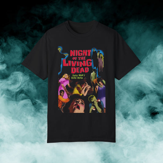 Night of the Living Dead "In Color" Horror Movie T-shirt (Merch)