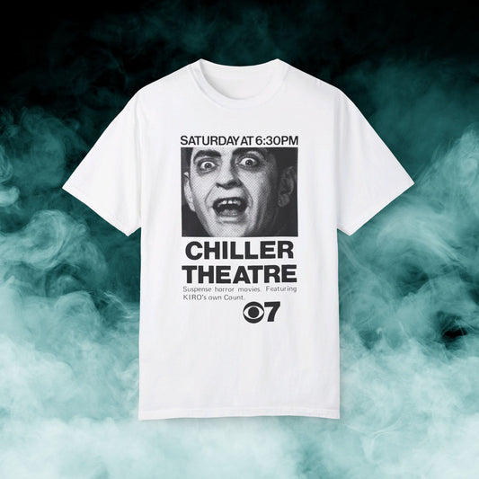 Chiller Theatre TV Ad T-shirt (Merch)