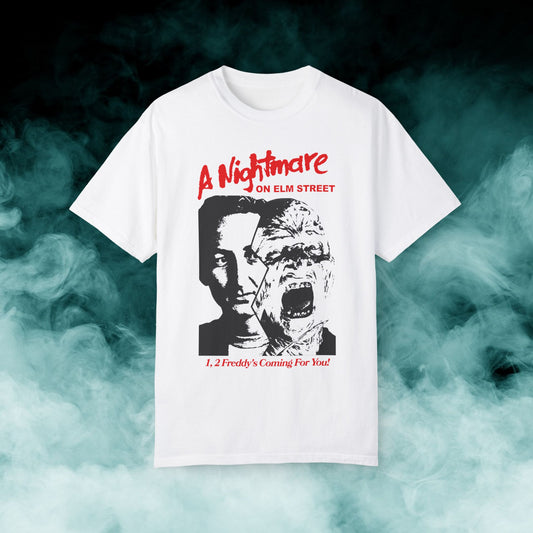Nightmare on Elm Street "Freddy's coming for you" Horror Movie T-shirt (Merch)