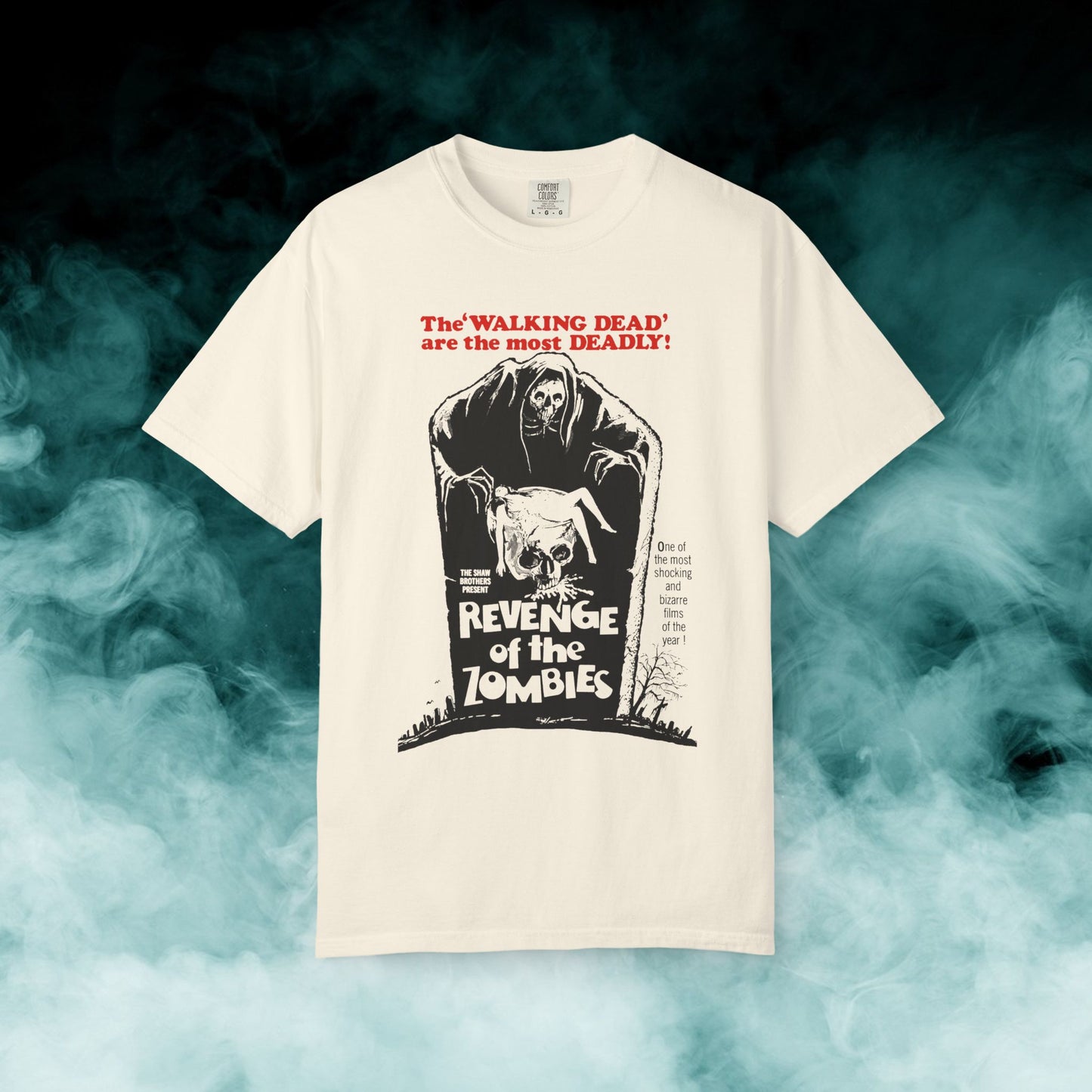 Revenge of the Zombies Horror Movie T-shirt (Merch)