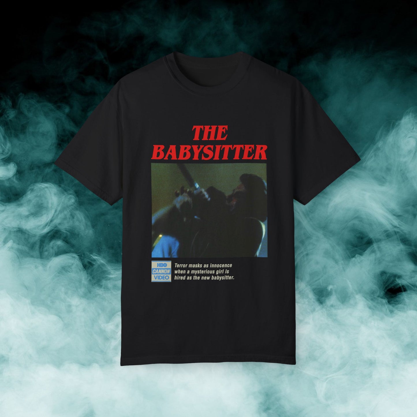 The Babysitter VHS Horror Movie T-shirt (Merch)