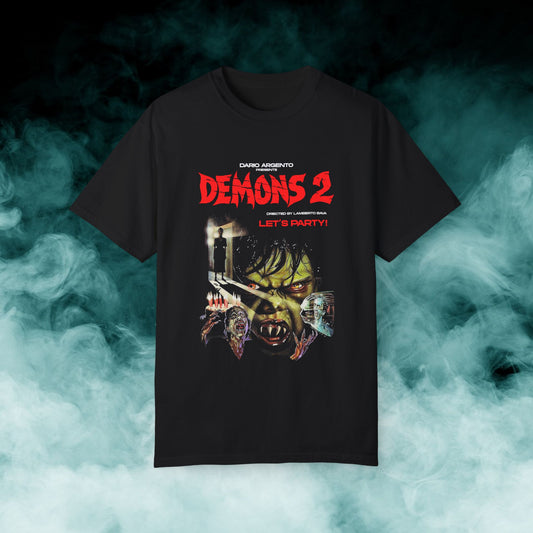 Demons 2 "Let's party!" Horror Movie T-shirt (Merch)
