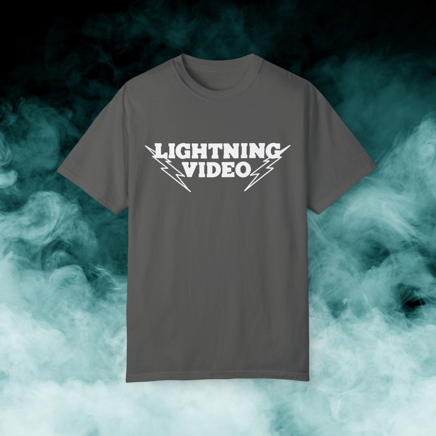 Lightning Video Horror Movie T-shirt (Merch)