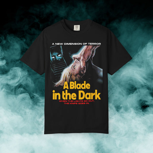 A Blade in the Dark Horror Movie T-shirt (Merch)