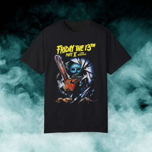 Friday the 13th Part V "A New Beginning" Horror Movie T-shirt (Merch)